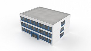 3D Factory dormitory building