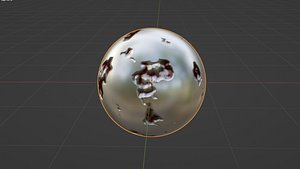 METAL PLANET 3D model