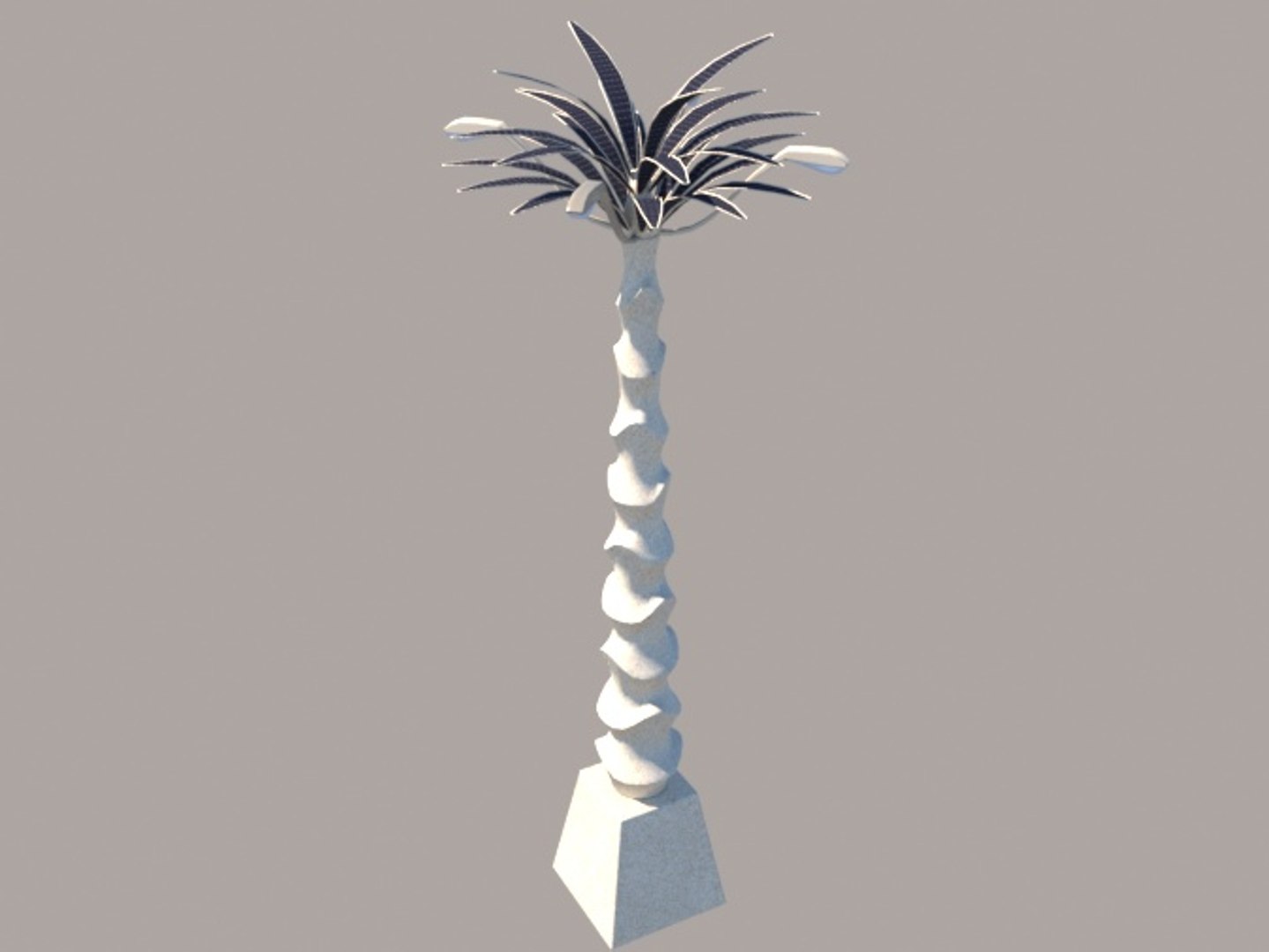 3D solar lamps - TurboSquid 1627677
