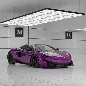 3D McLaren 600LT Spider by MSO