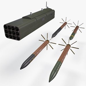 Telson 12 Launcher With Missiles --110--