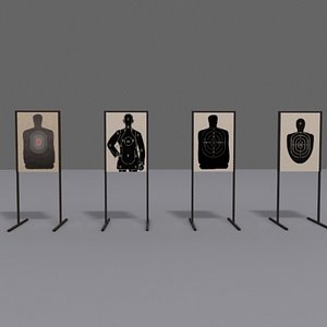3d silhouette model