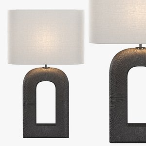 Utopia Large Combed Table Lamp 3D