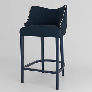 3d contemporary bar stool