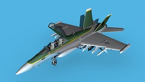 Boeing FA-18F Super Hornet V18 3D