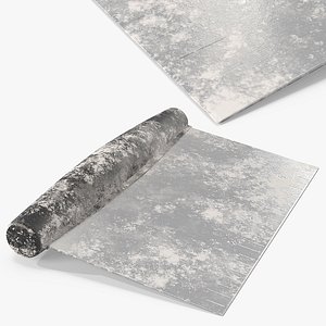 Stainless Steel Dough Scraper With Ruler Covered In Flour