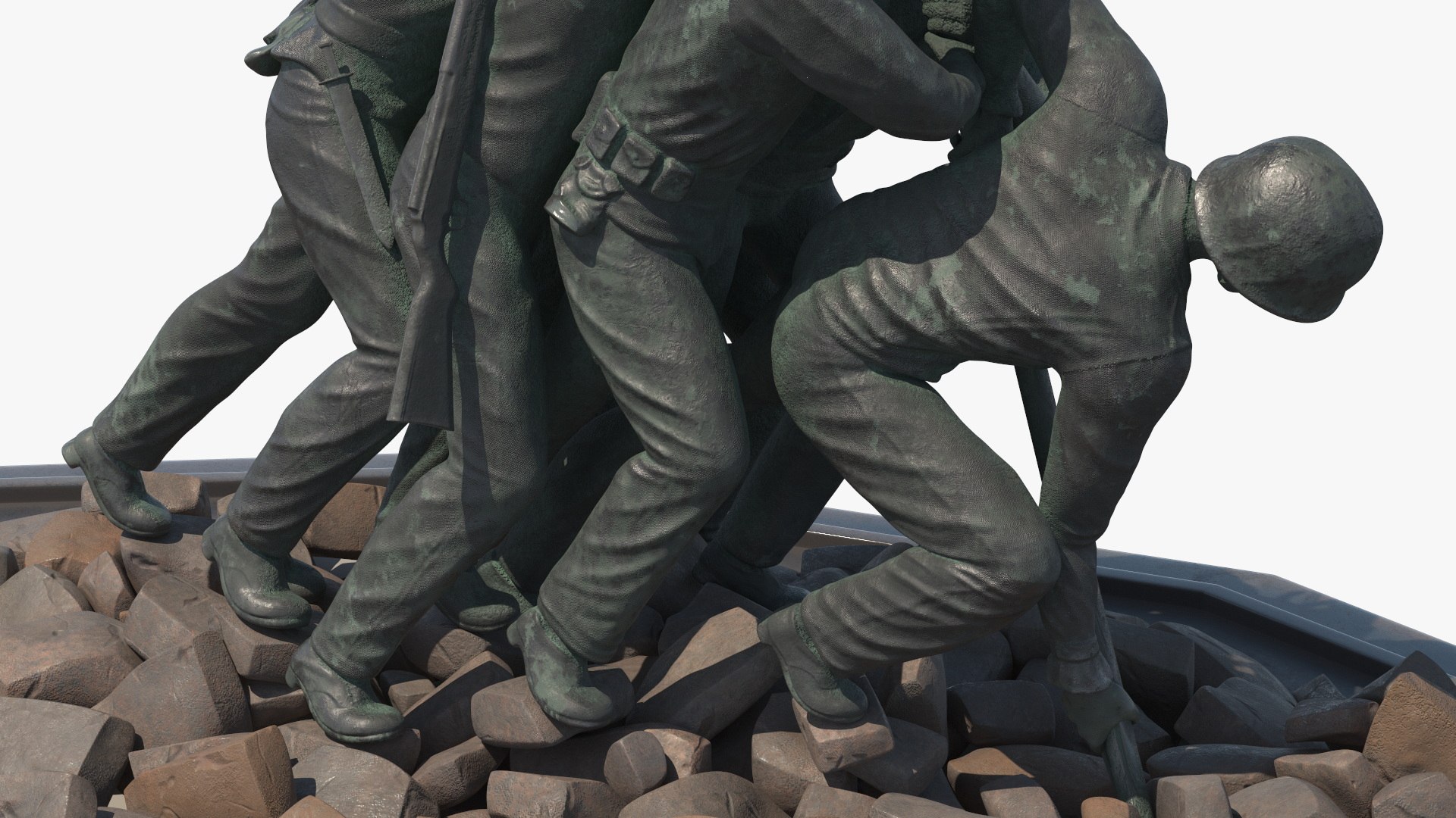 3D Marine Corps War Memorial Patinated Bronze https://p.turbosquid.com/ts-thumb/PU/LltSRn/mK/marine_corps_war_memorial_patinated_bronze_006/jpg/1754998920/1920x1080/fit_q87/8d8f5325d67d04912bf1c893b3d15a0be7038873/marine_corps_war_memorial_patinated_bronze_006.jpg