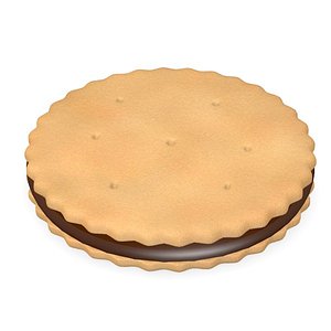 3d 3ds biscuit filled