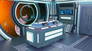 3D Alien Spaceship