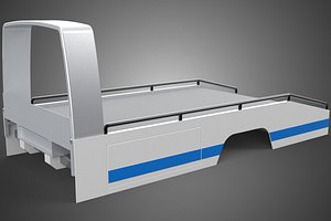 3D BODY BED ONLY FLATBED TOW TRUCK TOWING TOWTRUCK PICK UP VEHICLE