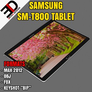 SAMSUNG SM-T800 TABLET DEVICE - LOWPOLY