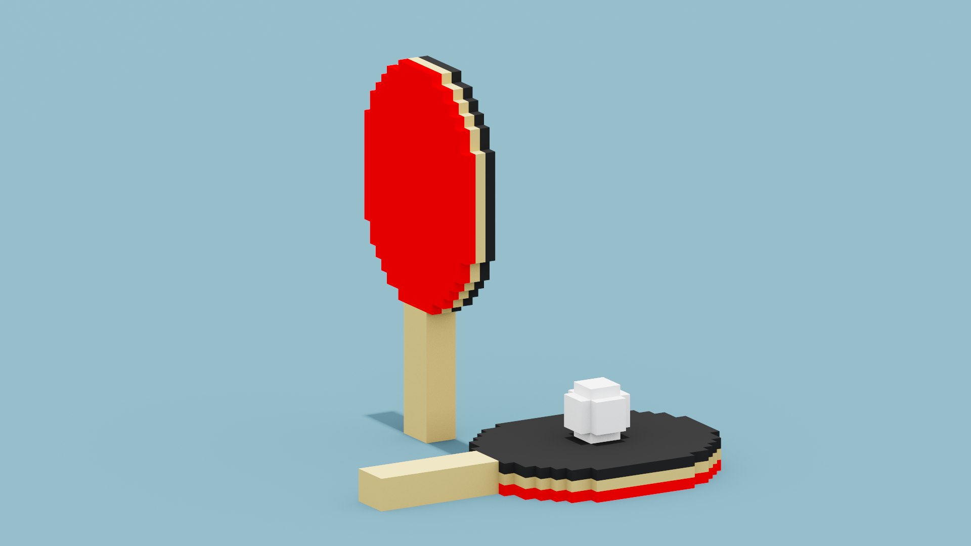 Voxel Ping Pong 3D https://p.turbosquid.com/ts-thumb/PU/dBjI7w/AN/pingpong0003/png/1658667797/1920x1080/fit_q87/5a8d3da24d62d152d16e8fb6ed19326648ffd150/pingpong0003.jpg