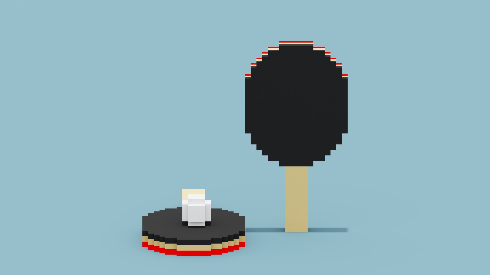 Voxel Ping Pong 3D https://p.turbosquid.com/ts-thumb/PU/dBjI7w/Ex/pingpong0007/png/1658667833/1920x1080/fit_q87/a00464ce848d41104f0d8ed0c5809b0f0f8b6da7/pingpong0007.jpg