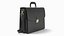 3D model Leather Briefcase 02