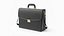 3D model Leather Briefcase 02