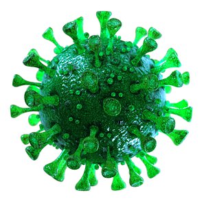 3D model coronavirus sars-cov-2 -