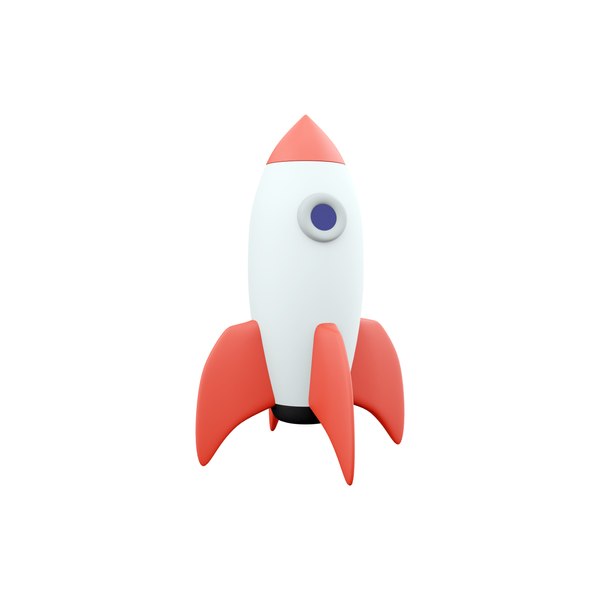 3d rocket 3D model - TurboSquid 2013969