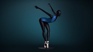 Ballerina 01 3D
