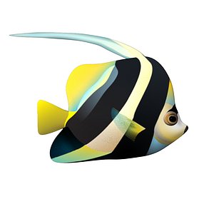 Butterfly Fish Strip