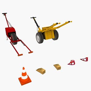 Airport accessories model