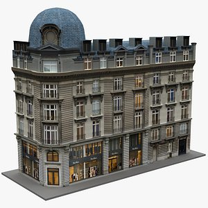 Typical Paris Building 03