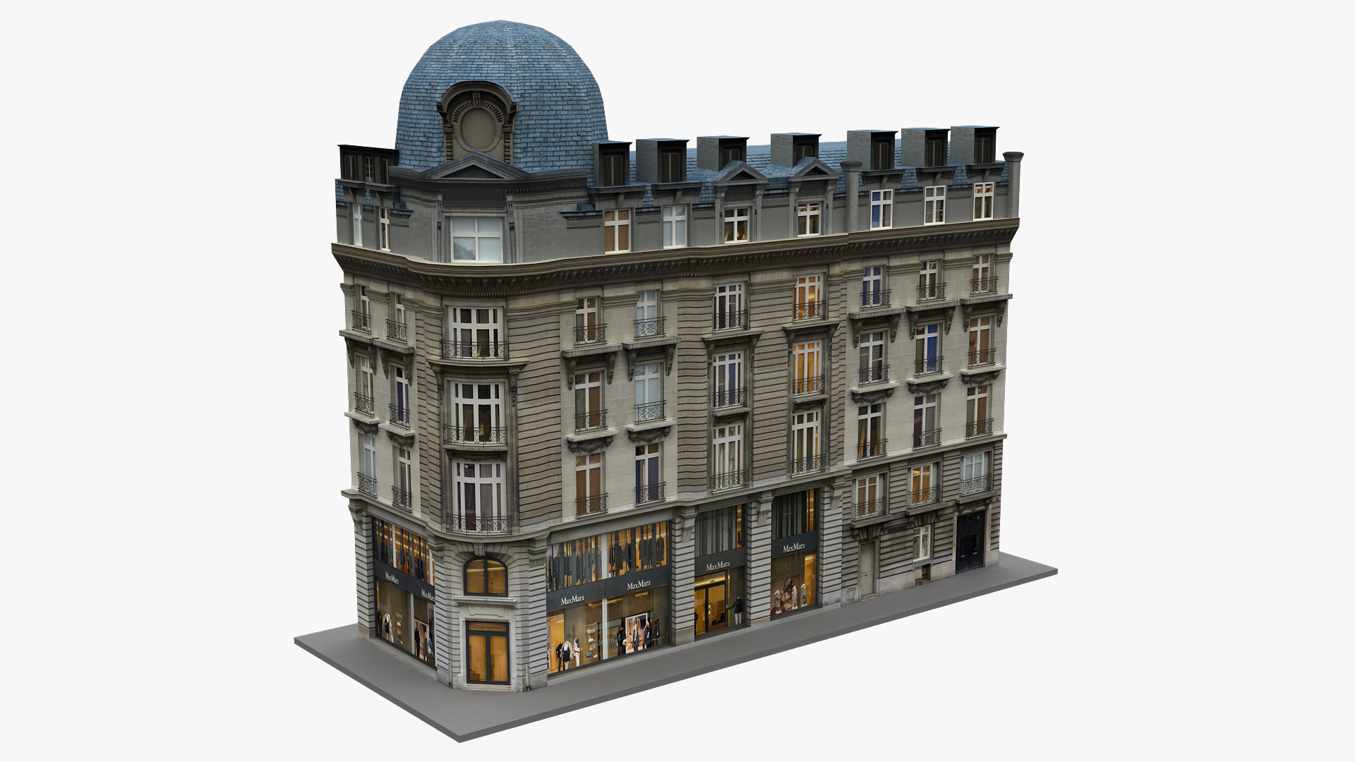 Typical Paris Building 03