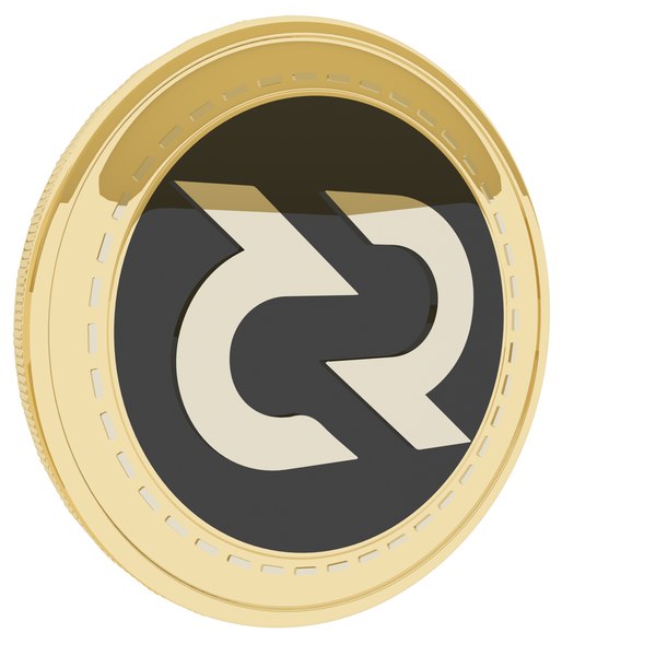 Decred Cryptocurrency Gold Coin 3D model - TurboSquid 1784618