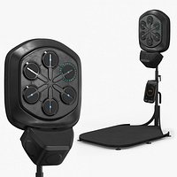 Freestanding Boxing Reflex Trainer Black