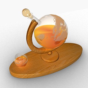 3D WHISKEY DECANTER