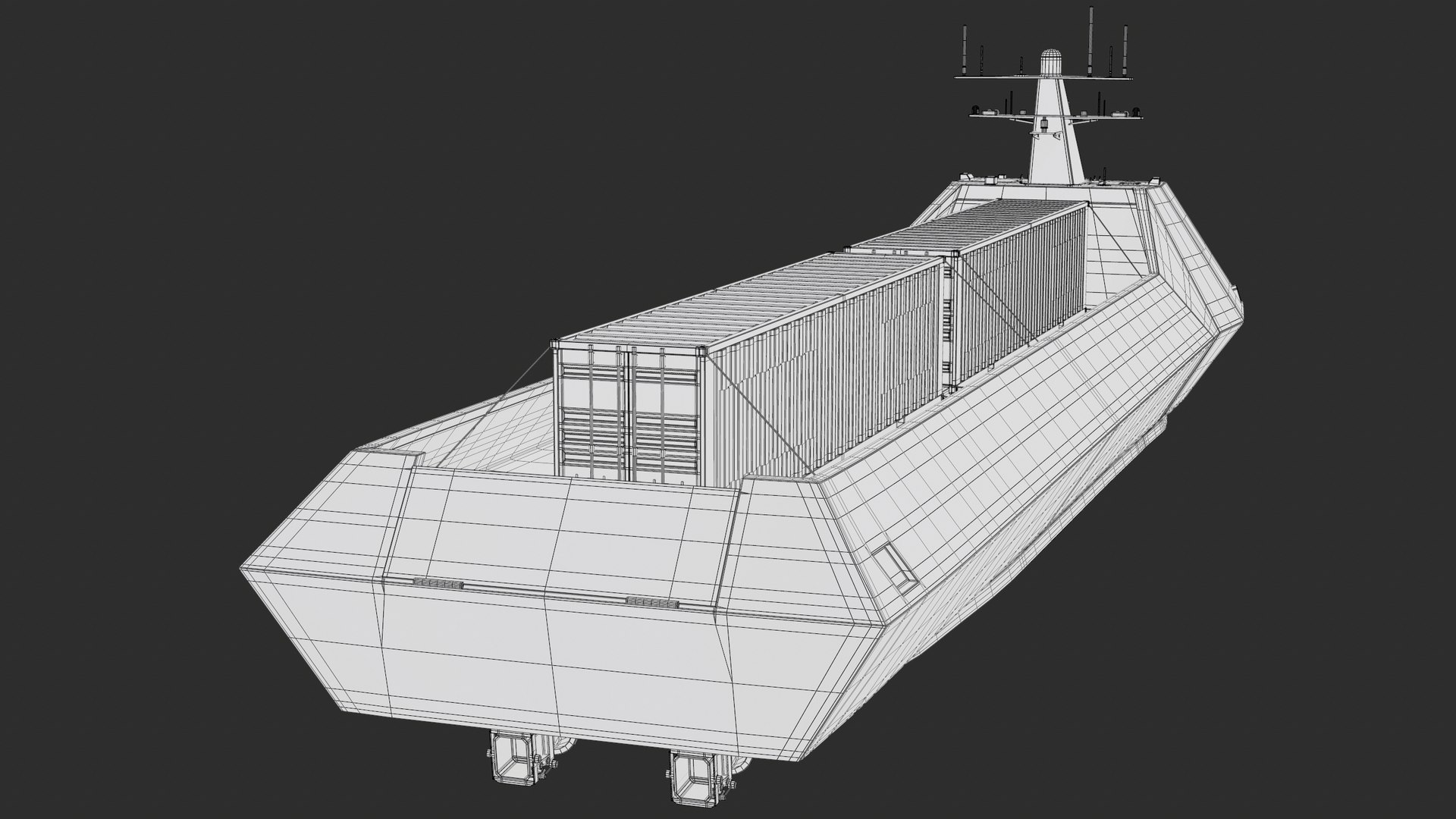 Marauder Saronic - Unmanned Robotic Autonomous Surface Vessel PBR model https://p.turbosquid.com/ts-thumb/PV/2F3wZt/ih/screenshot008/png/1769724655/1920x1080/fit_q87/4cc3b2cc4382ee170d080f39ef3b6fc4f68ff2c5/screenshot008.jpg