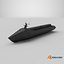 Marauder Saronic - Unmanned Robotic Autonomous Surface Vessel PBR model