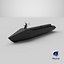 Marauder Saronic - Unmanned Robotic Autonomous Surface Vessel PBR model