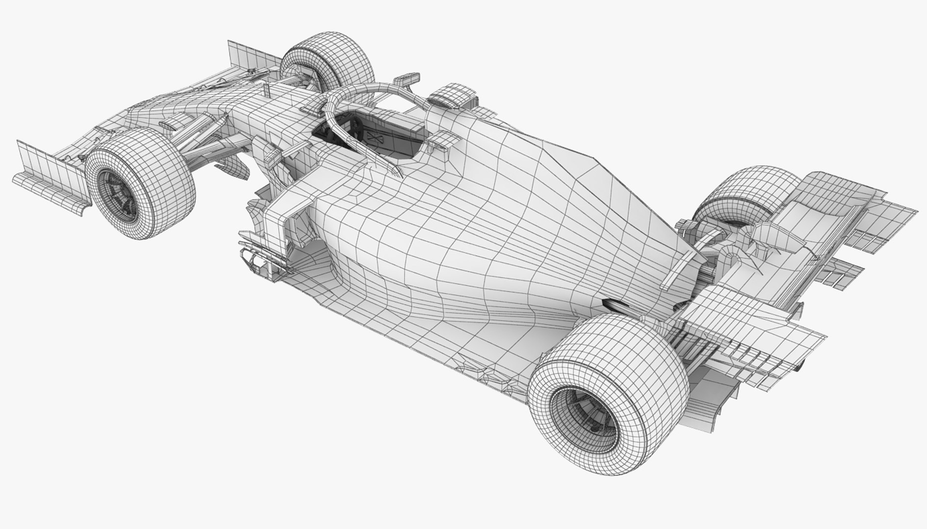 F1 Haas Vf-19 3d - Turbosquid 1386106