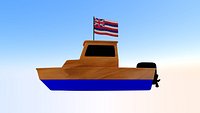 Hawaii Fishing Boat
