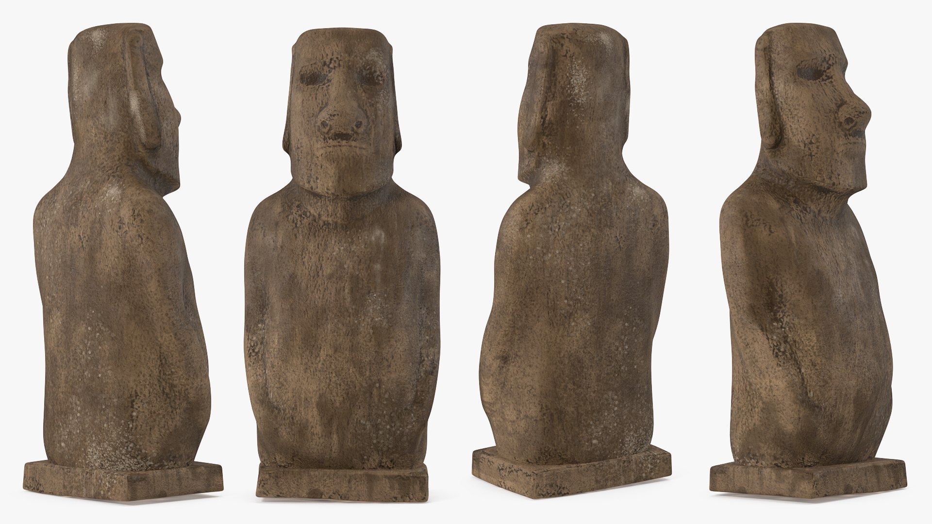 Moai Hoa Hakananai 3D model preview
