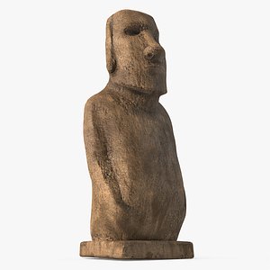 moai hoa hakananai 3D model