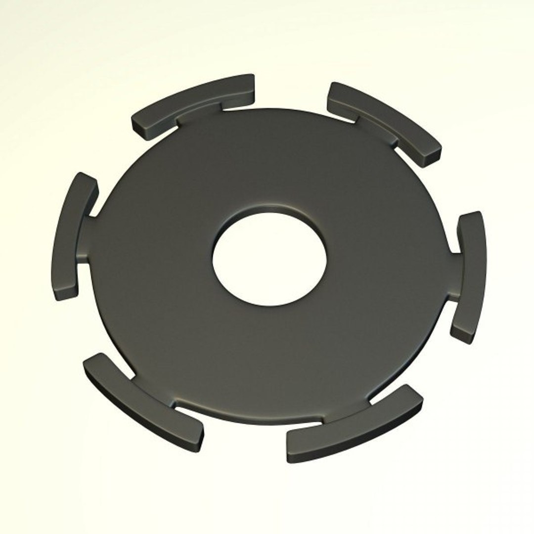 Metal Component 3d Dxf