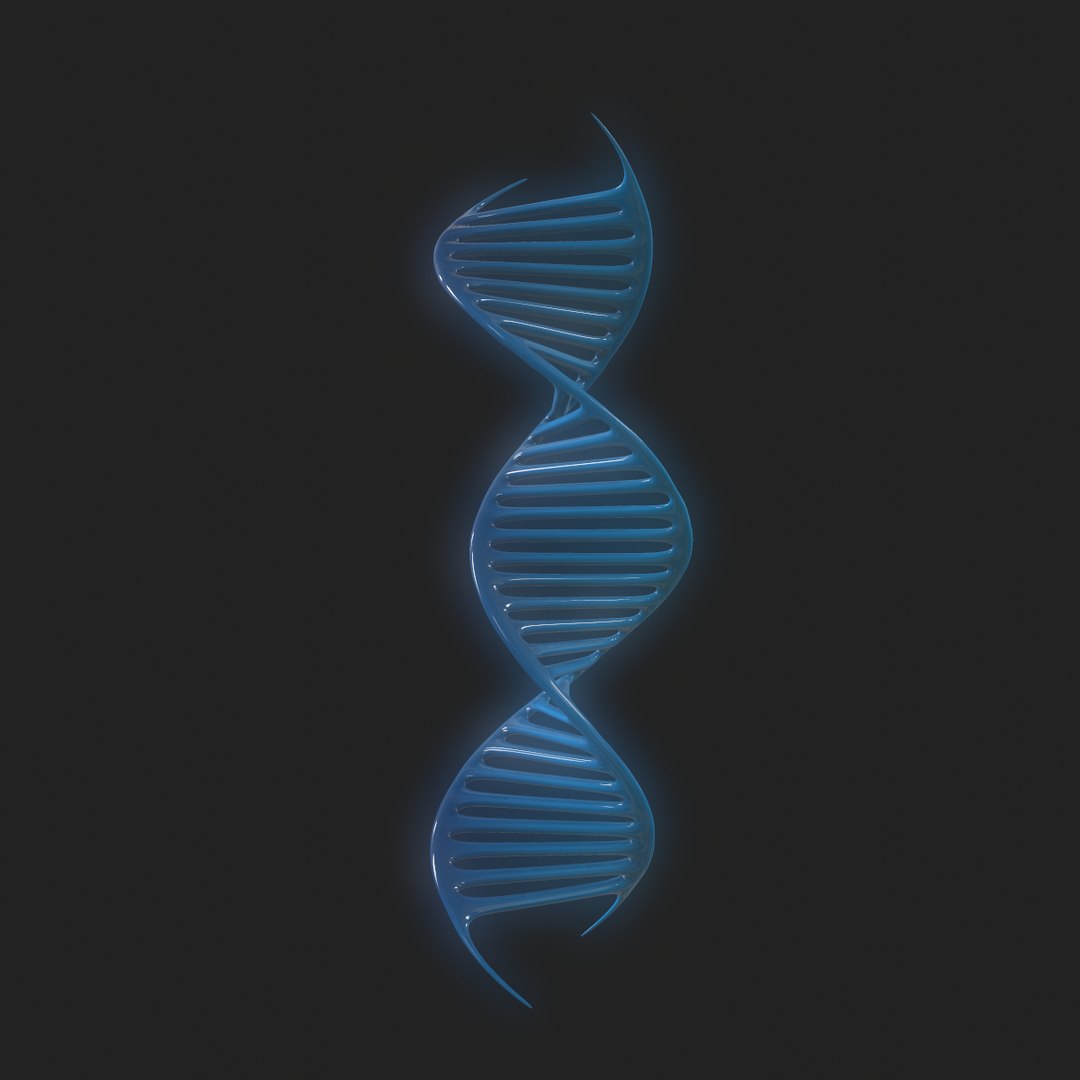 Dna science helix 3D model - TurboSquid 1430283