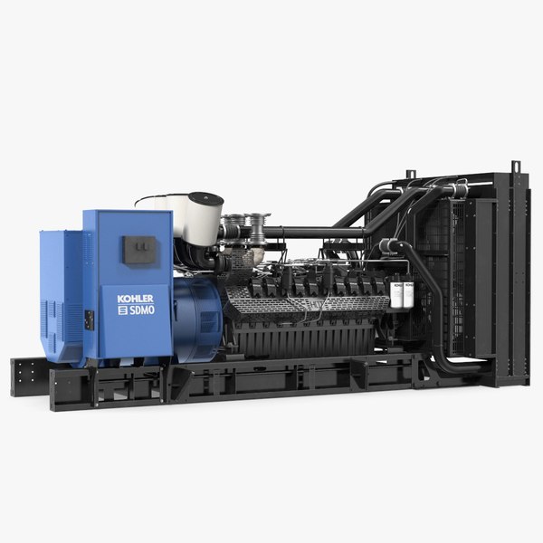 3D Kohler Industrial Diesel Generator