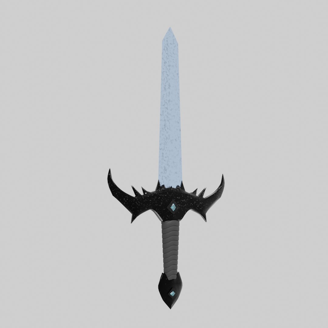 Ice Sword 3D Model - TurboSquid 1992192