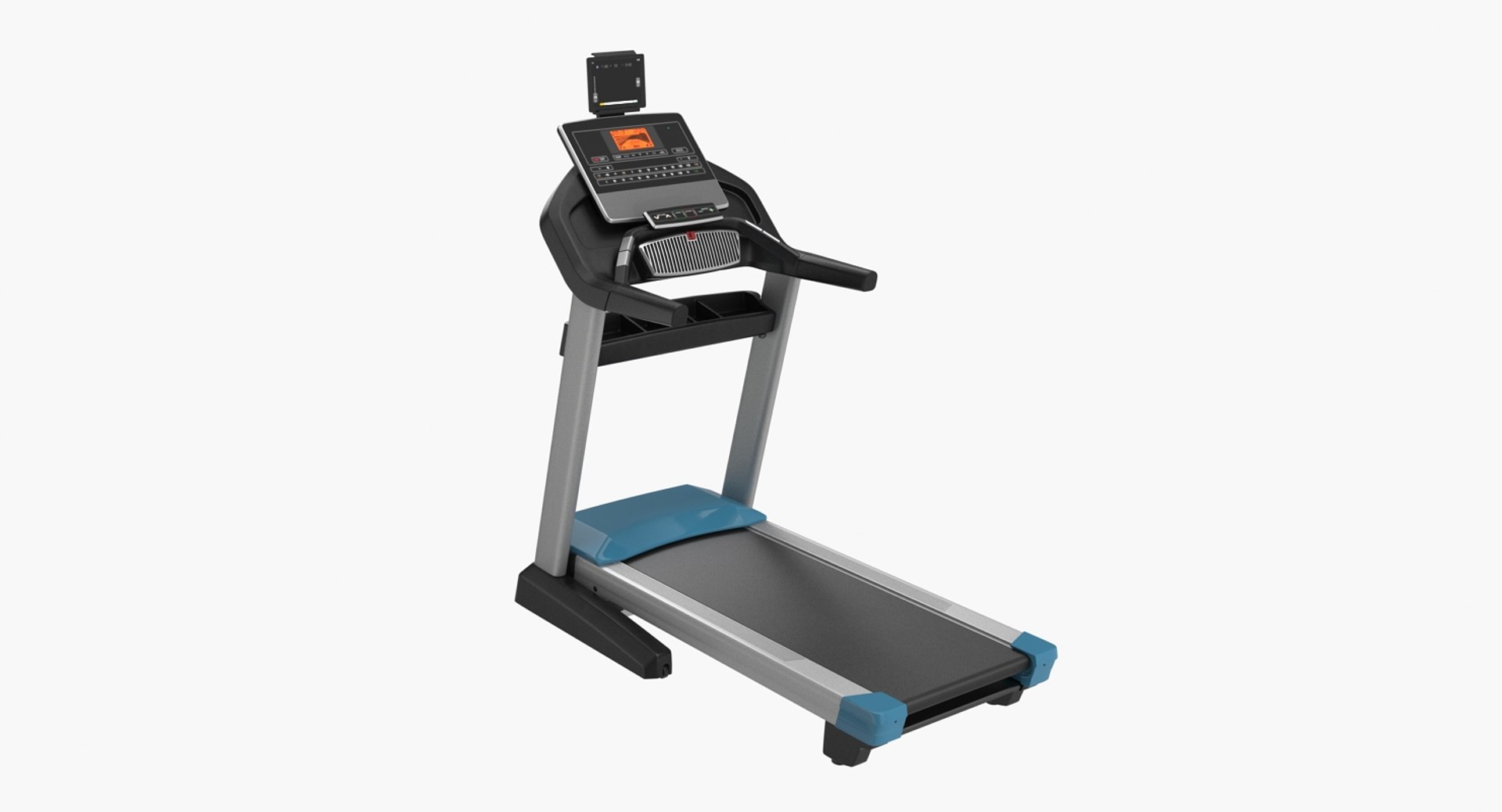 Treadmill Pro 3D Model 3D model preview