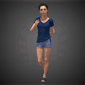 3D character people human