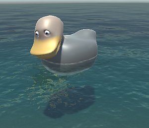 3D model duck animations