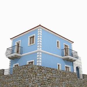 maya village building house