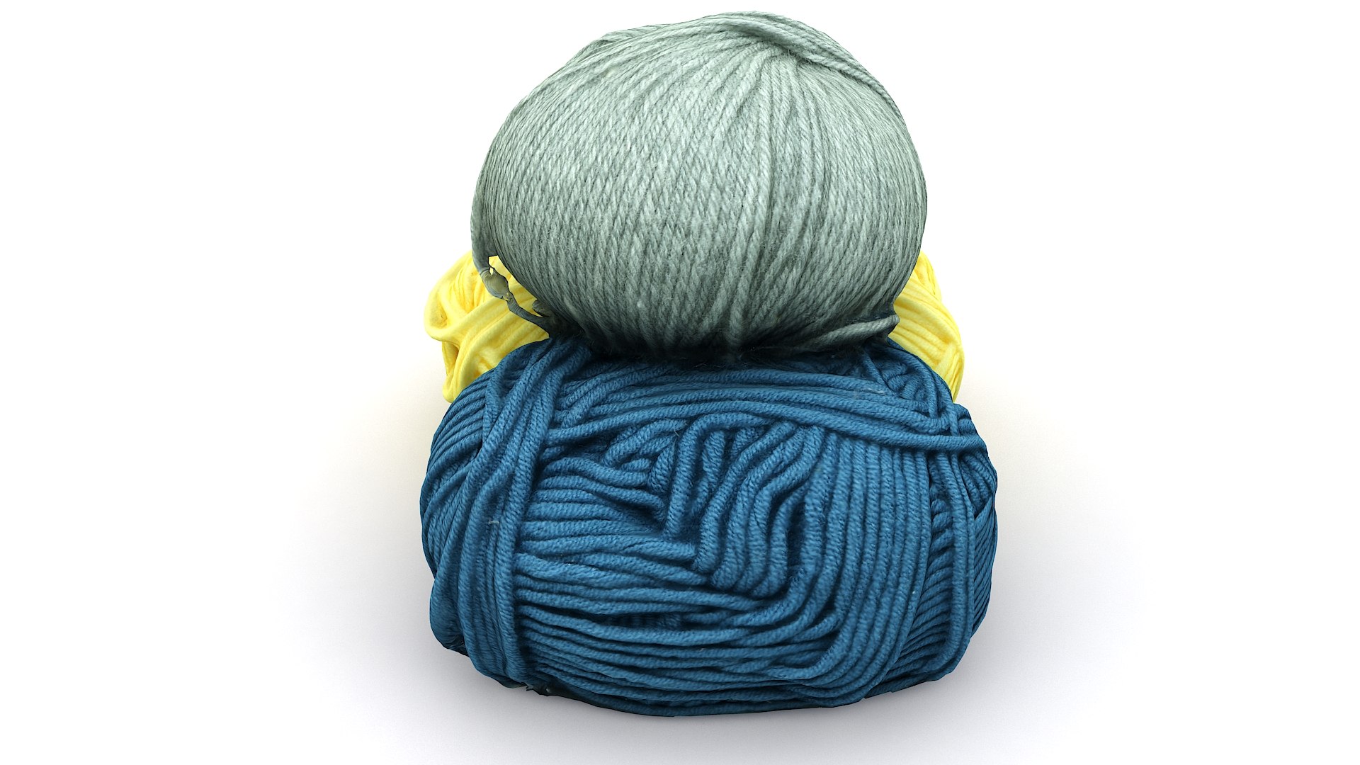 3D Balls Wool Model - TurboSquid 1484723