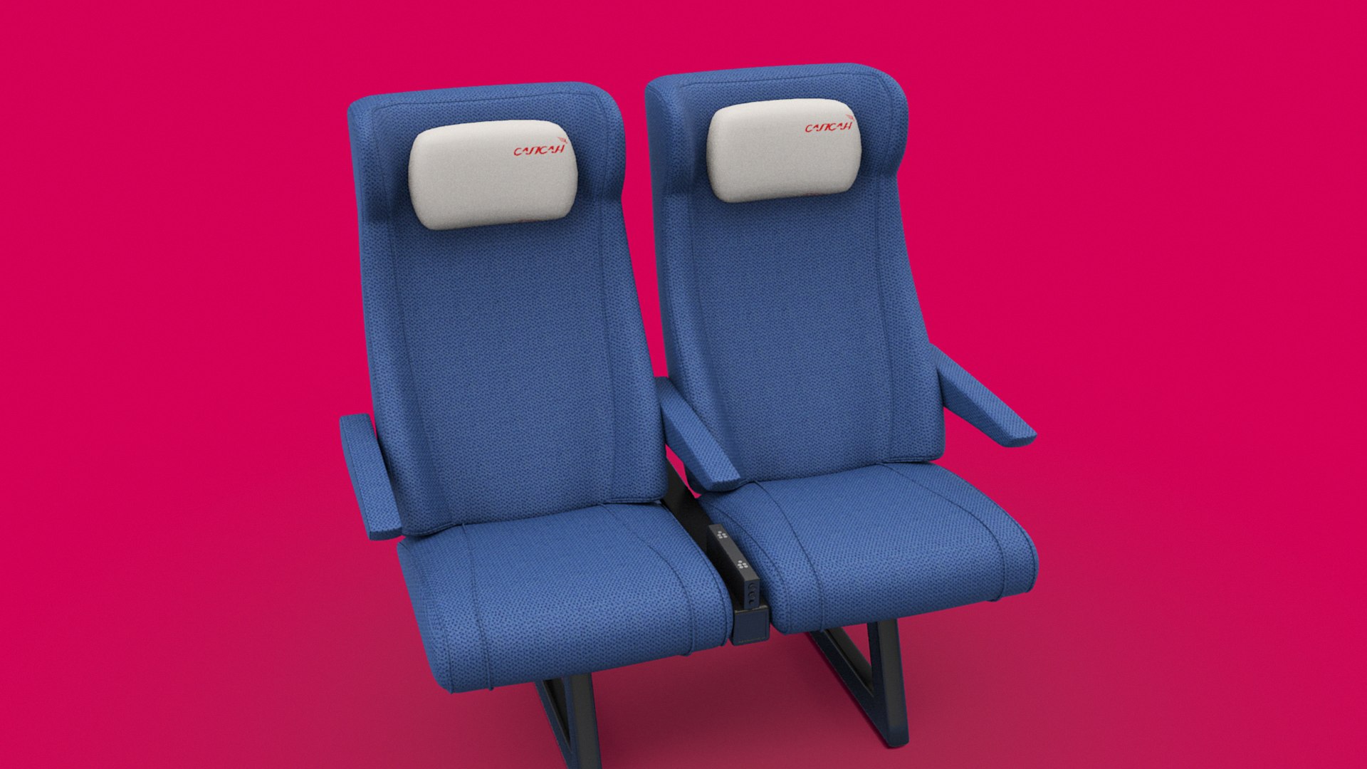 Trainseat 3D Model - TurboSquid 2058364