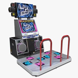 3d arcade dance model