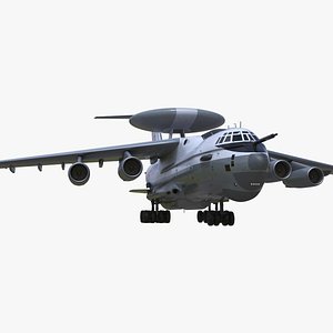 Beriev A 50 Rigged for Maya