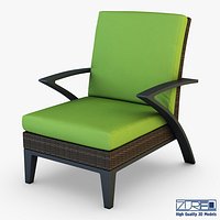 Rexus armchair brown