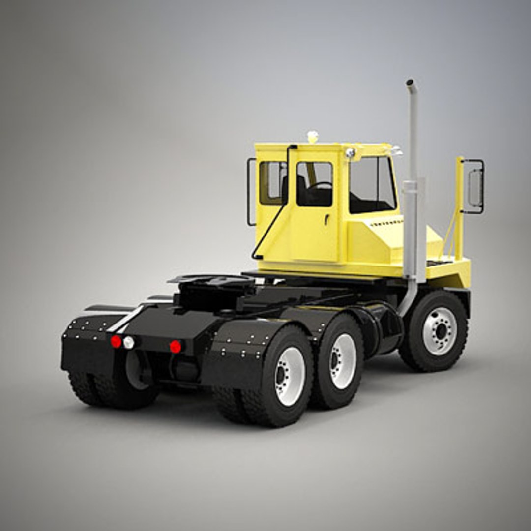 Yard Tractor 3d Model